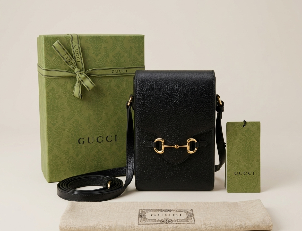 Gucci Horsebit 1955 Mini Shoulder Bag handbag from the Lux D'Oré collection