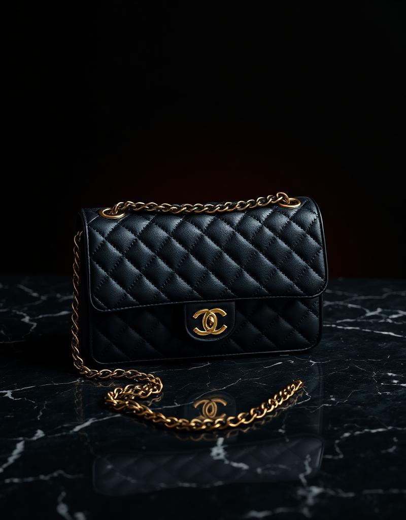 Chanel Quilted Heritage handbag from the Lux D'Oré collection