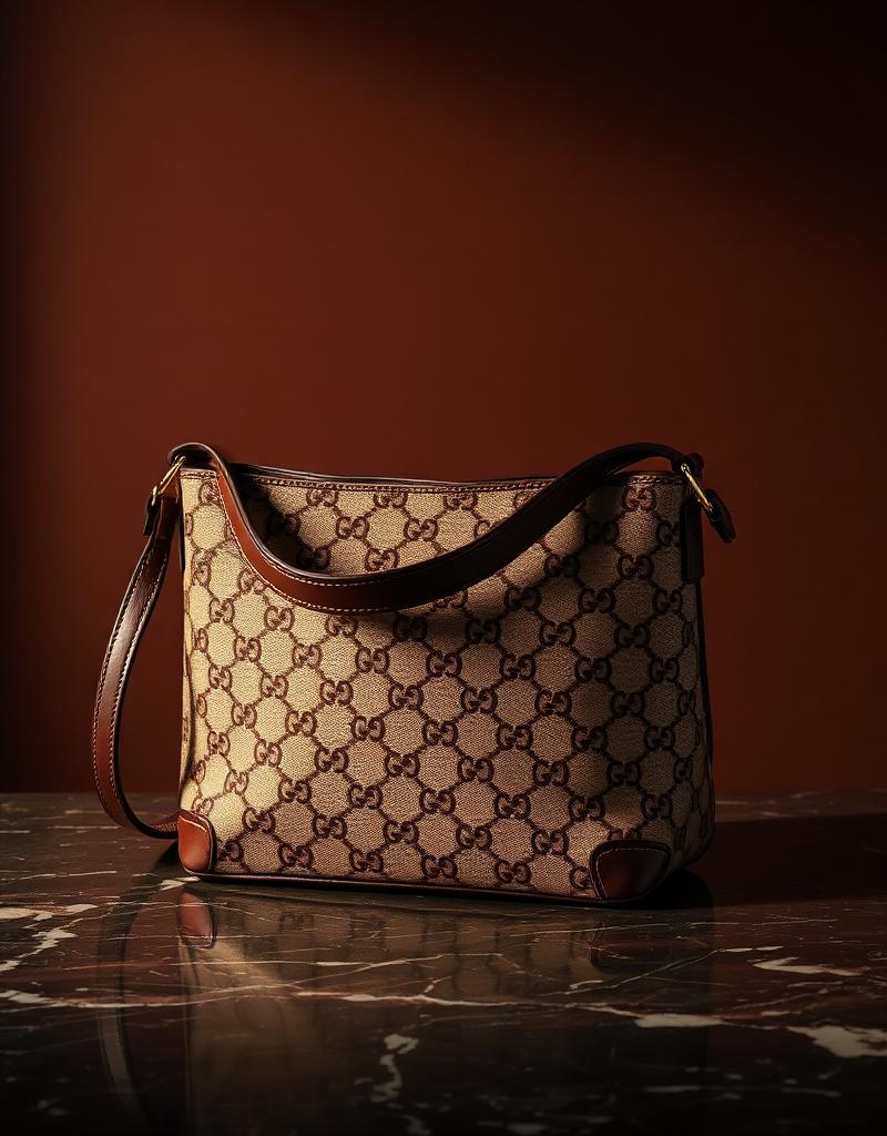 Gucci GG Signature handbag from the Lux D'Oré collection