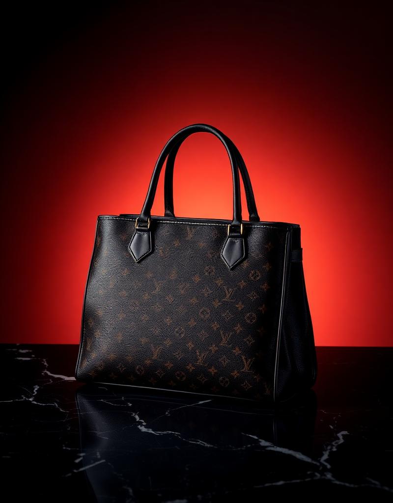 Louis Vuitton Iconic Monogram handbag from the Lux D'Oré collection